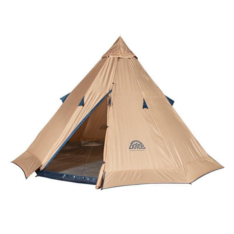 DOITE - Carpa Camping Indian oxtagon 4 Personas Beige