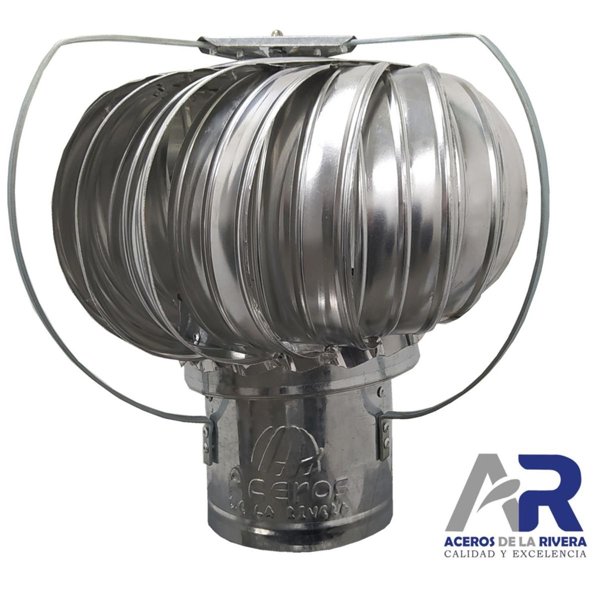 ACEROS DE LA RIVERA - Extractor eólico metal 6"