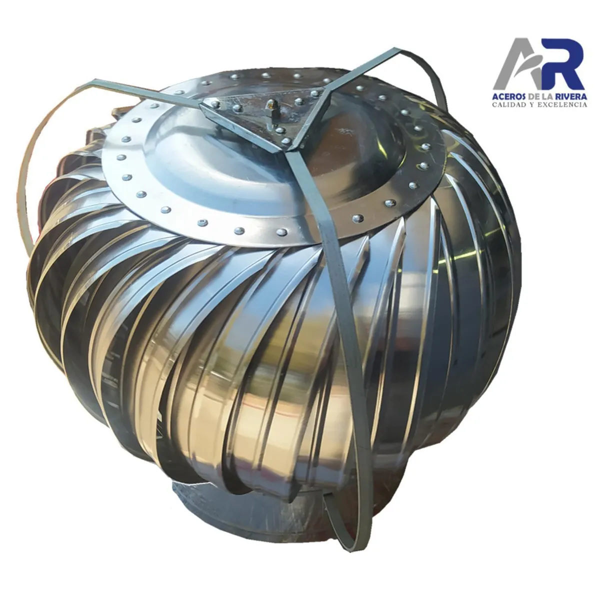 ACEROS DE LA RIVERA - Extractor eólico metal 8"