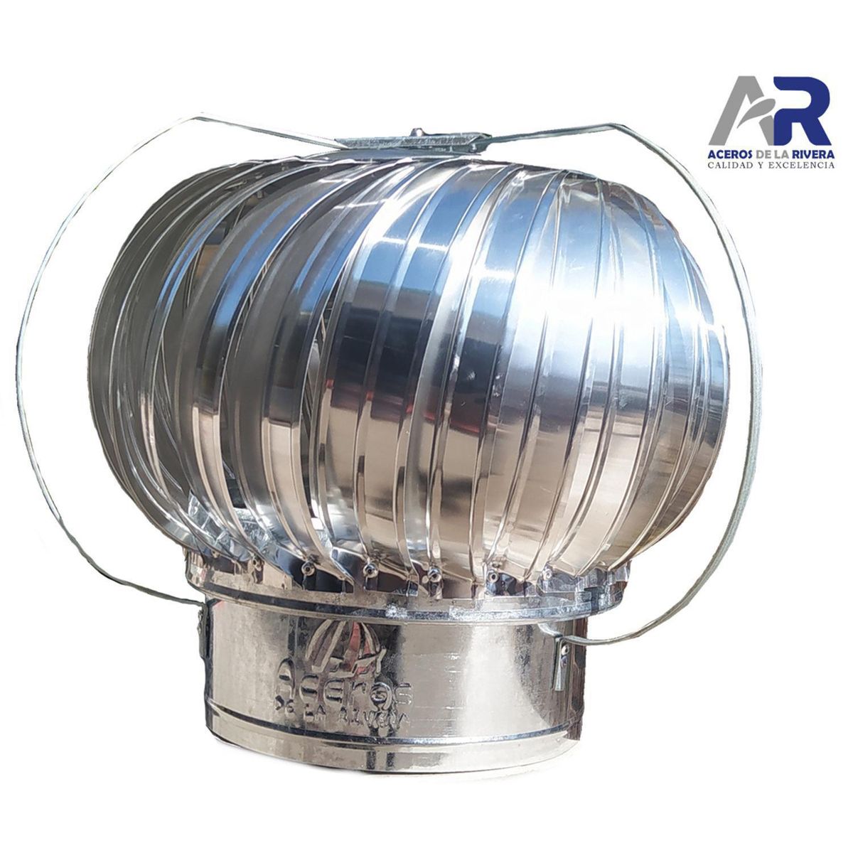 ACEROS DE LA RIVERA - Extractor eólico metal 12"