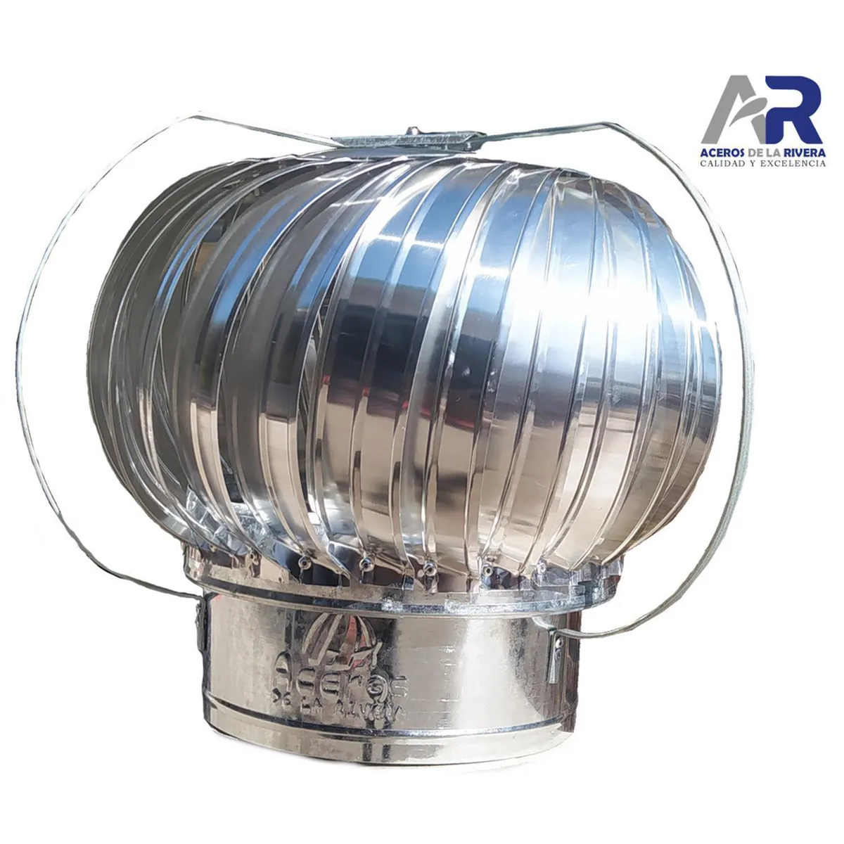 ACEROS DE LA RIVERA - Extractor eólico metal 12"