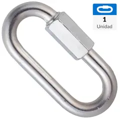 FIXSER - Unión rápida acero 3/8" zincado