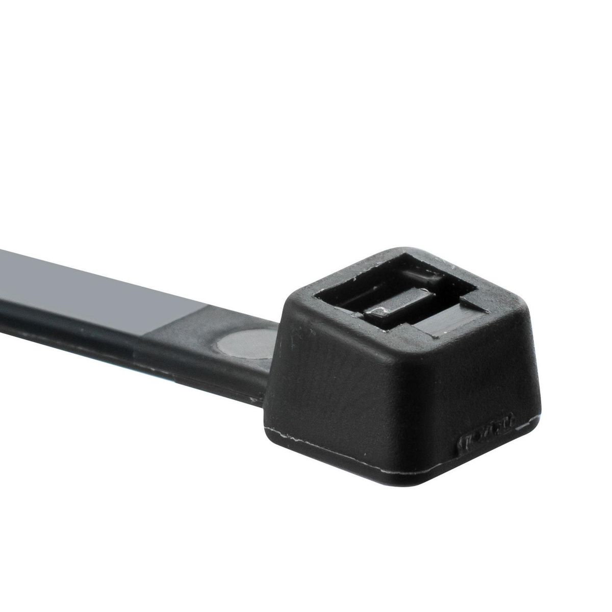 FIXSER - Amarra cables 2,5x100 mm 25 unidades Negro