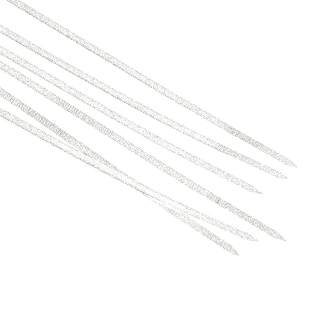 FIXSER - Amarra cables 2,5x100 mm 25 unidades Blanco