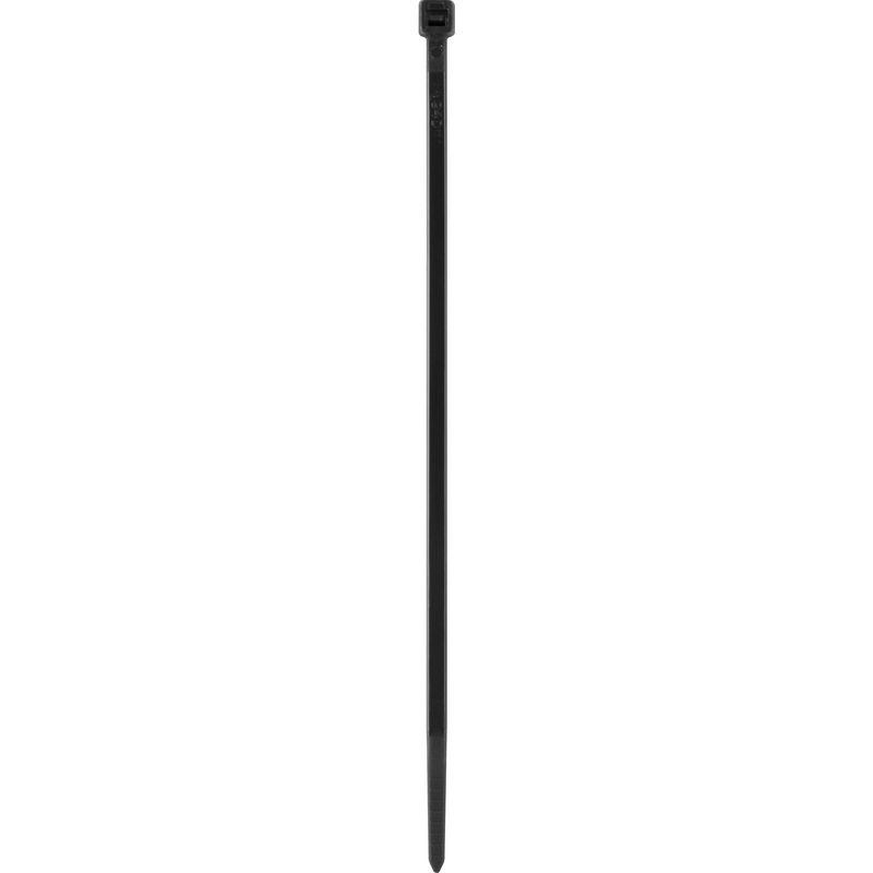 FIXSER - Amarra cables 3,6x150 mm 25 unidades Negro