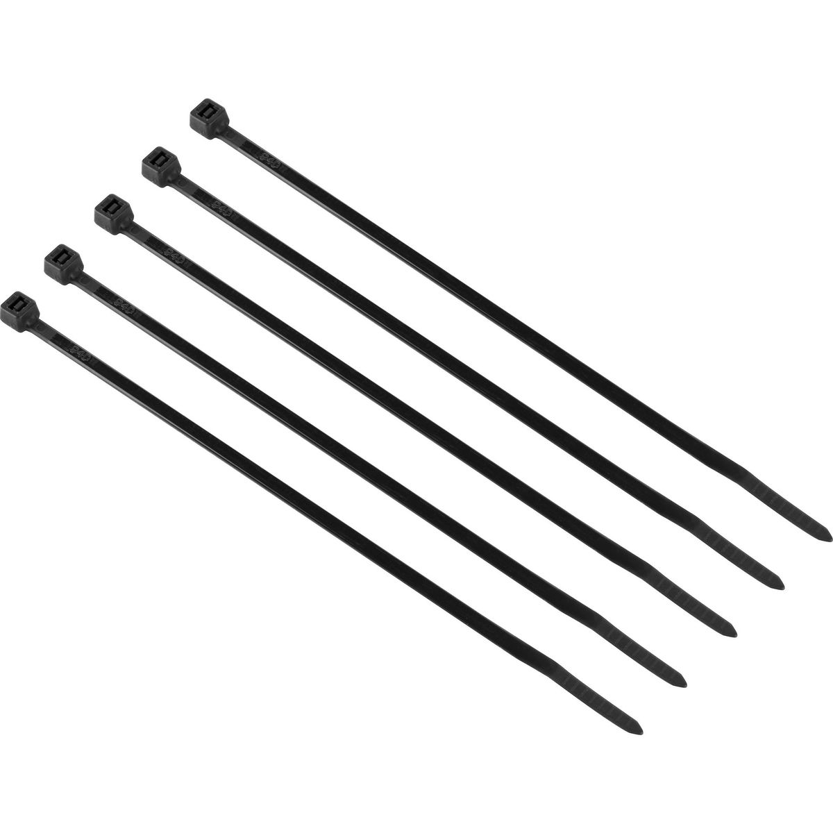 FIXSER - Amarra cables 3,6x150 mm 25 unidades Negro