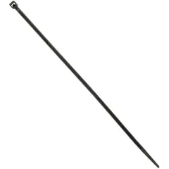 FIXSER - Amarra cables 3,6x200 mm 25 unidades Negro