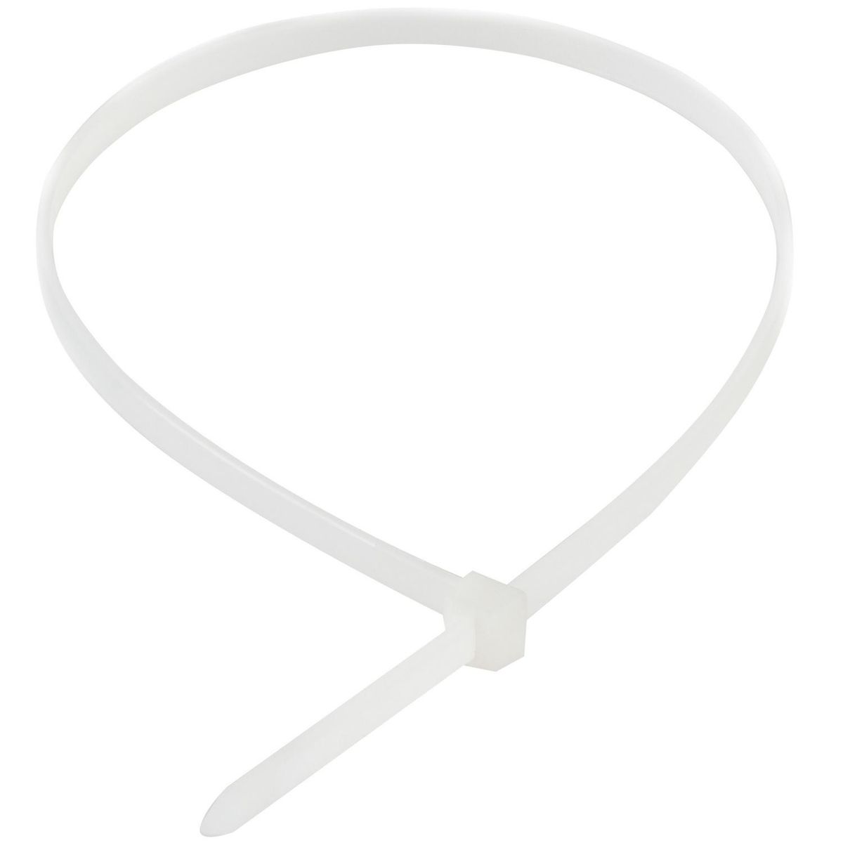 FIXSER - Amarra cables 7,2x550 mm 50 unidades Blanco