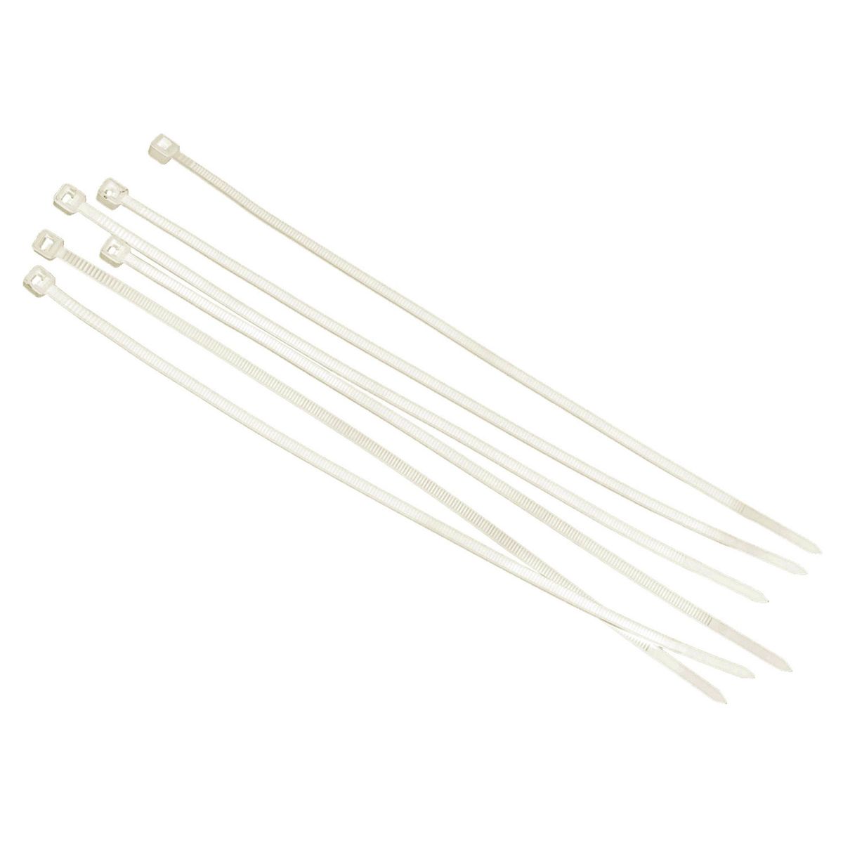 FIXSER - Amarra cables 8x700 mm 50 unidades Blanco