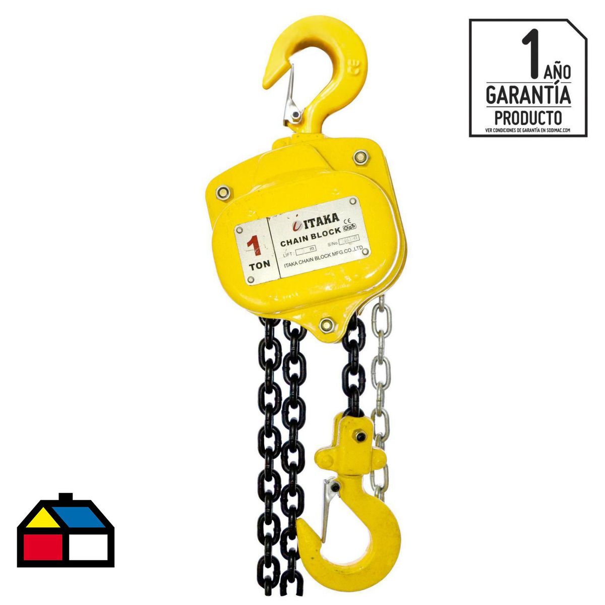 ITAKA - Tecle de palanca 1000 kg