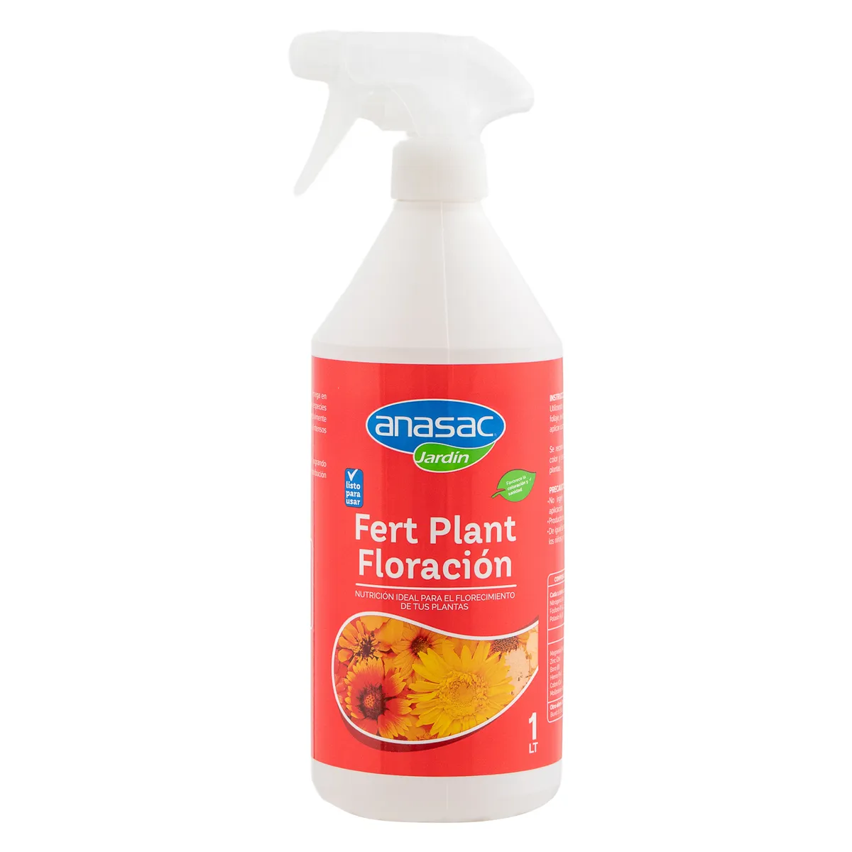 ANASAC - Fertilizante para plantas y flores Fert Plant LPU 1 litro botella