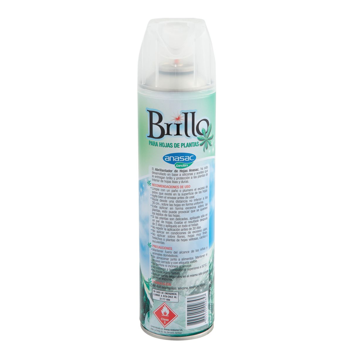 ANASAC - Abrillantador de plantas 400 cc spray
