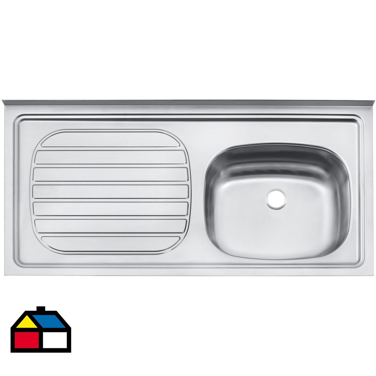 TRAMONTINA - Lavacopas 1 Cubeta(s) 50x15x100 cm Acero inoxidable