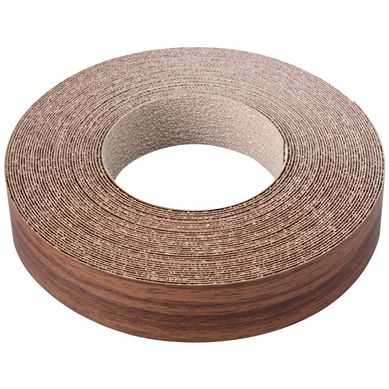 Tapacanto melamina Nogal Amazonico encolado 21x0,5 mm 10 m