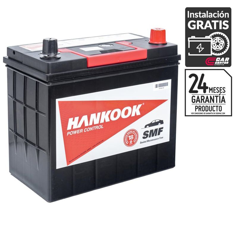 HANKOOK - Batería de Auto 45 Ah Positivo Derecho 430 CCA