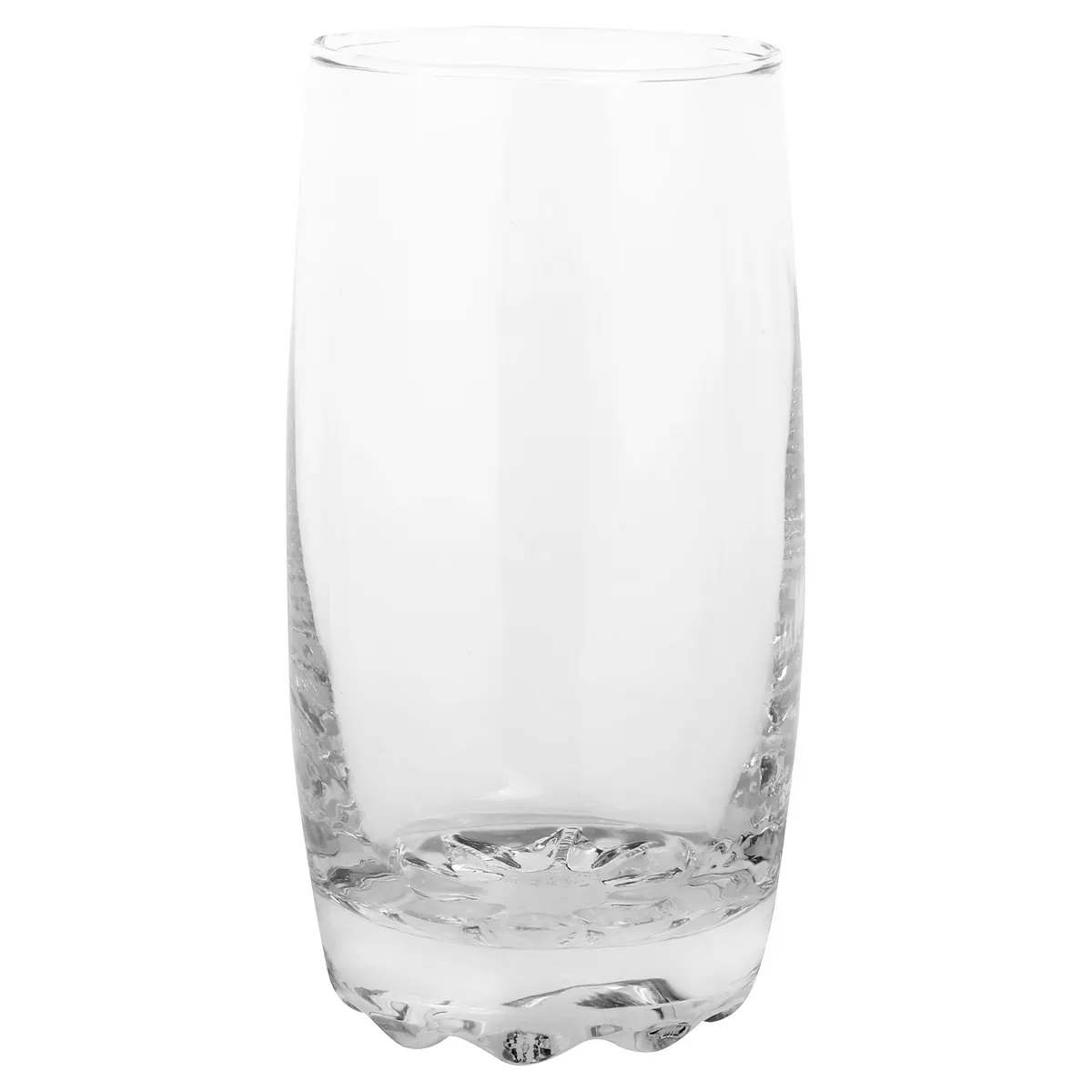 ALLEGRA - Set 6 Vasos Alto de Vidrio 344 ml Transparente