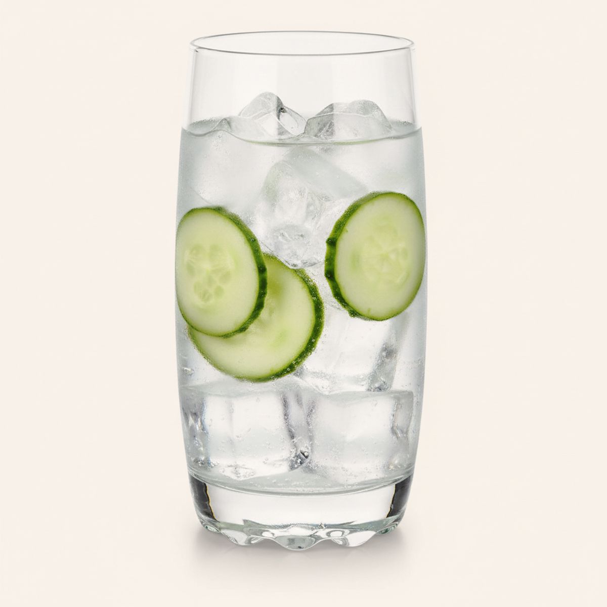 ALLEGRA - Set 6 Vasos Vidrio Vidrio 344 ml Napoles