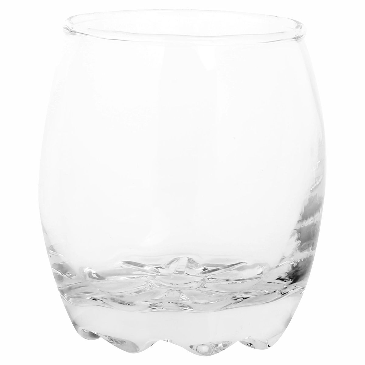 CRISTAR - Set 6 Vasos Bajo de Vidrio 300 ml Transparente