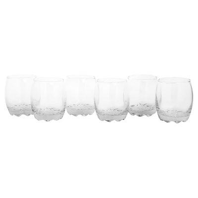 Imagen 2 del producto Set 6 Vasos Bajo de Vidrio 300 ml Transparente