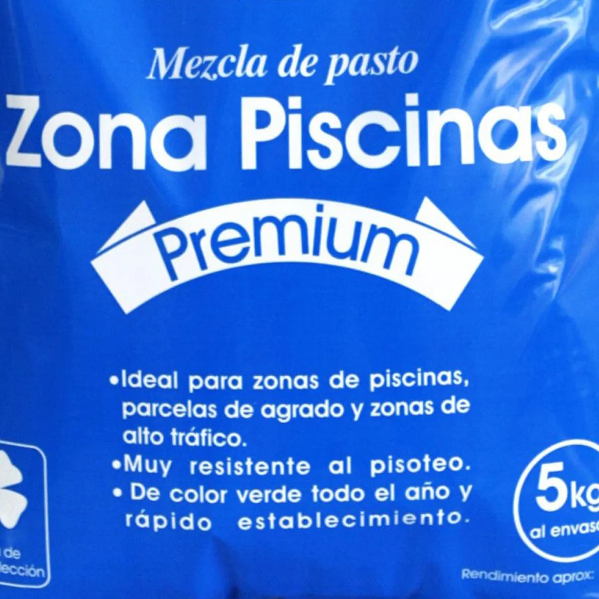 BEST GARDEN - Semilla de Pasto Piscina 5 kg Saco
