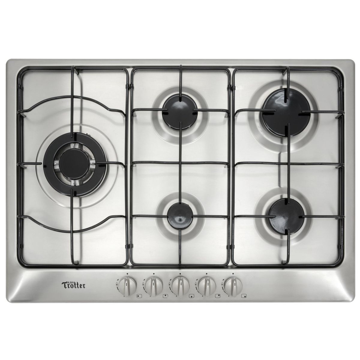 ALBIN TROTTER - Encimera Gas 5 Platos AT Exclusive 75 GN