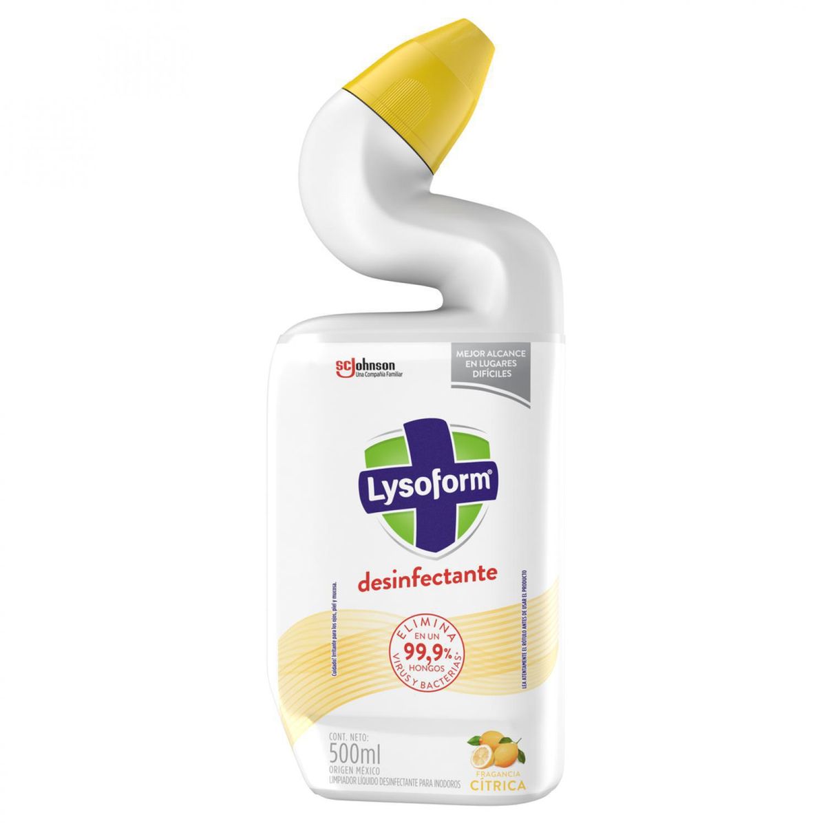 LYSOFORM - Limpiador Líquido Desinfectante para Inodoro 500 ml