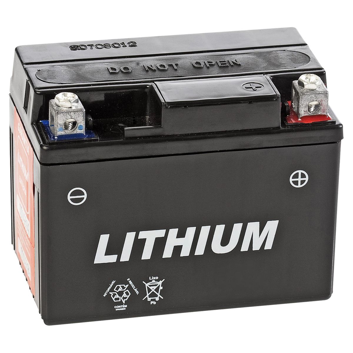 AUTOSTYLE - Batería de Moto 4 Ah Positivo Derecho 