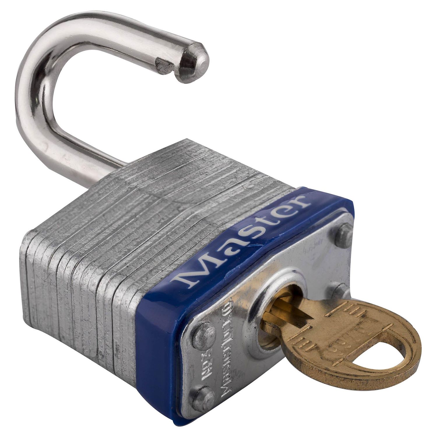 MASTER LOCK Set Candados 4 unidades 40 mm Plateado/Azul con Llaves