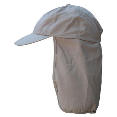 Imagen 2 del producto Jockey legionario plegable para bolsillo, filtro uv, color beige