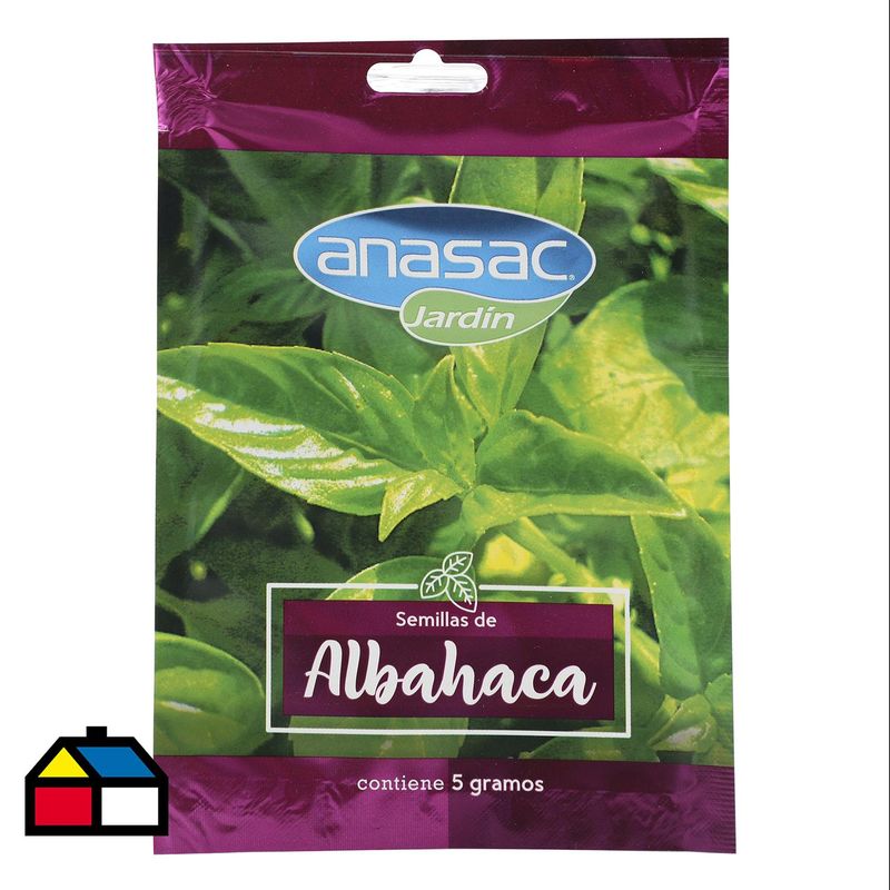 ANASAC - Semillas Albahaca 5 gramos