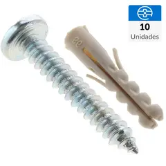 FIXSER - Tornillo Roscalata Cabeza Phillips Metal 1 " 4.2 mm 10 Unidades