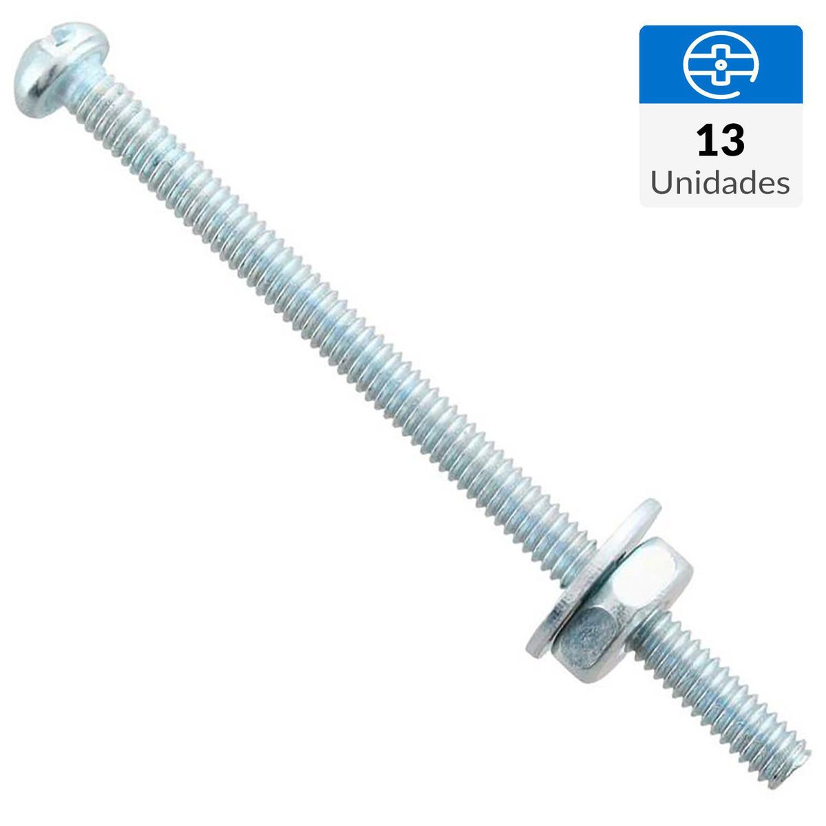 FIXSER - Perno 1/8 X 2"+Tuerca+Goli 13U