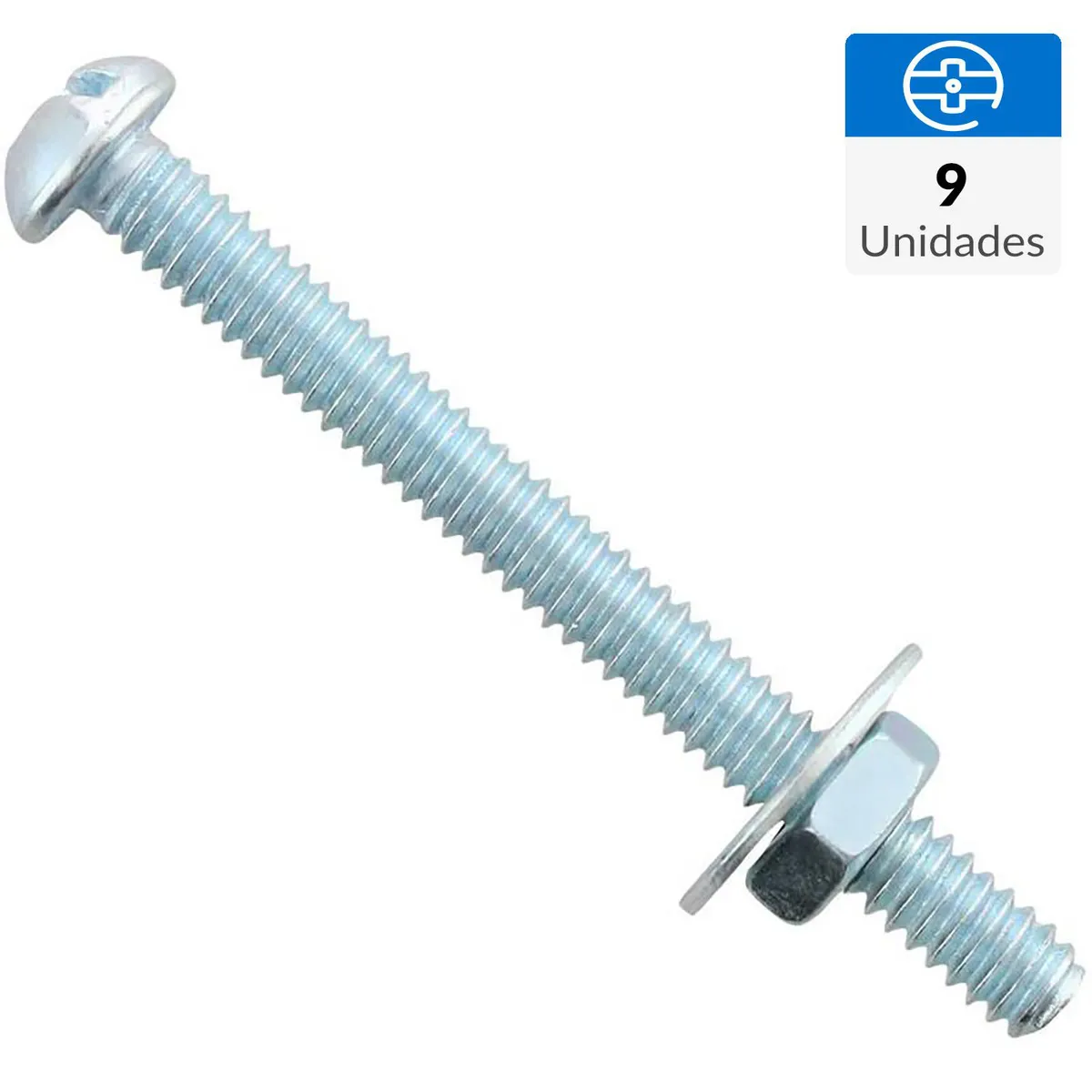 FIXSER - Perno 3/16 X 2"+Tuerca+Goli 9U