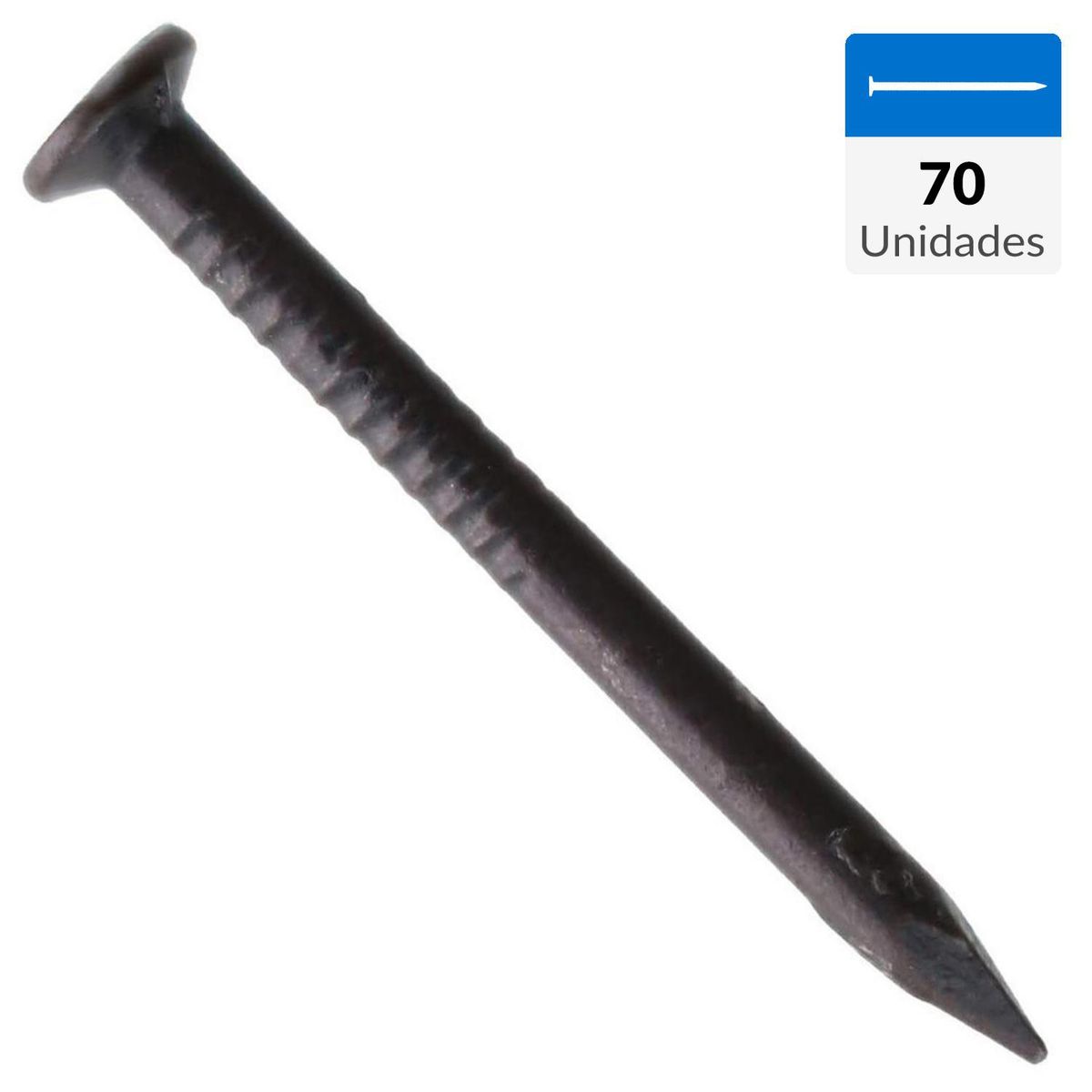 FIXSER - Clavo para concreto 2x25 mm 70 unidades