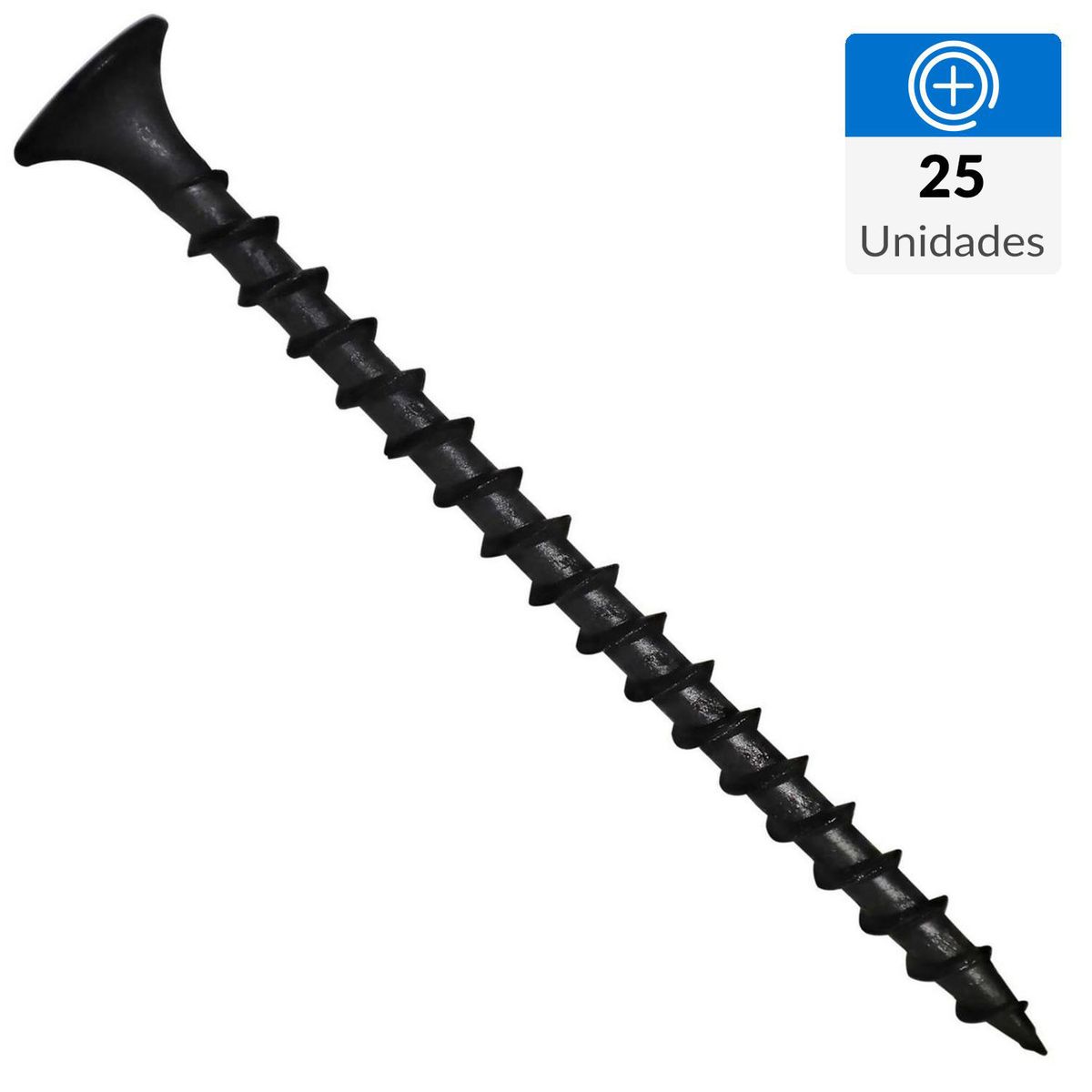 FIXSER - Tornillo Autoperforante Yeso-Cartón 1-5/8 " 6 mm 25 unidad(es)