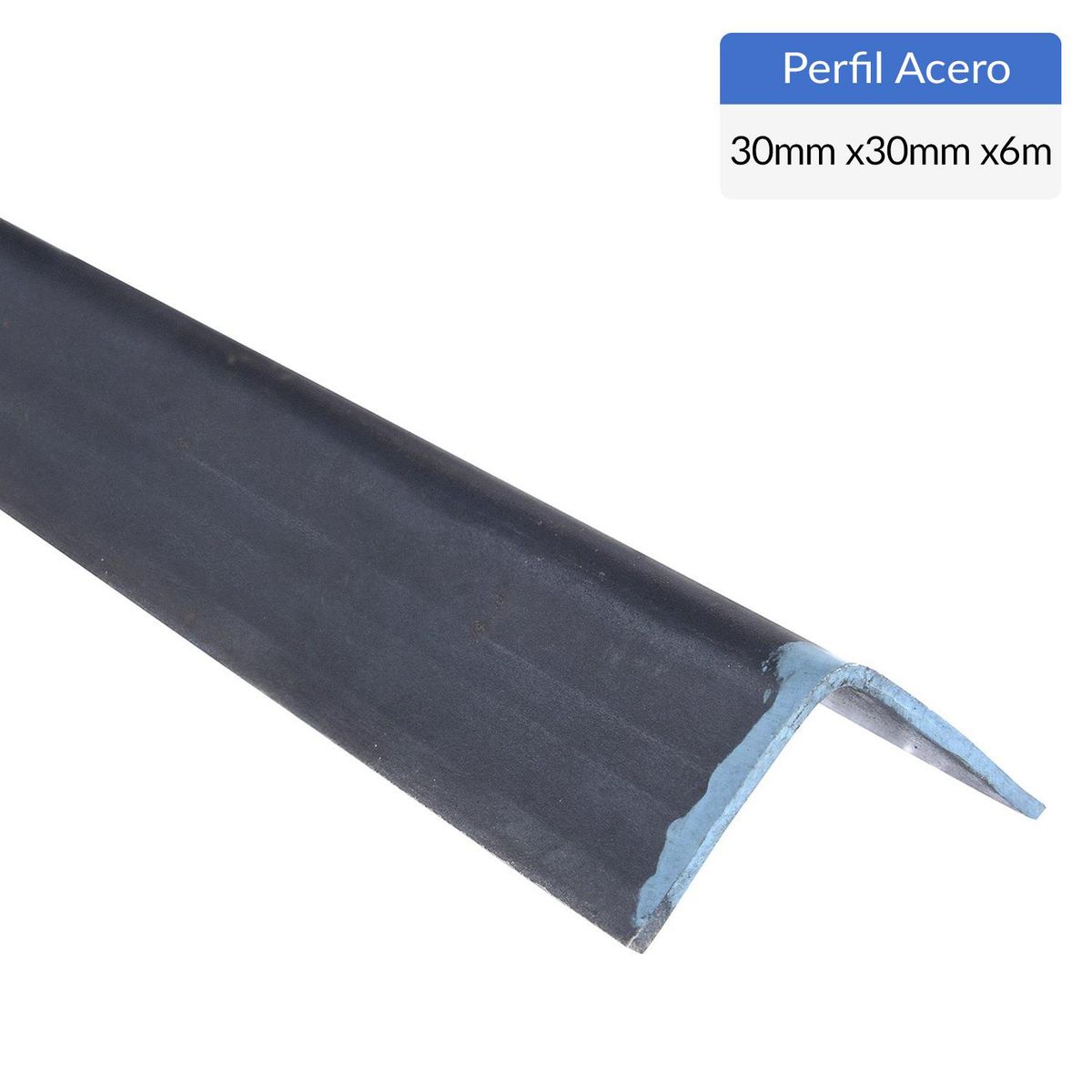 GENERICO - Ángulo Plegado Acero 30x30x2 mm 6 m