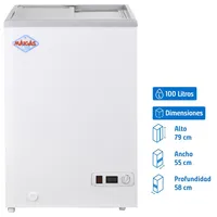Congelador Industrial Horizontal 100 Litros Blanco SD-100
