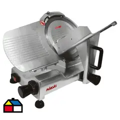 MAIGAS - Cortadora de fiambre 25 cm 150 W inox