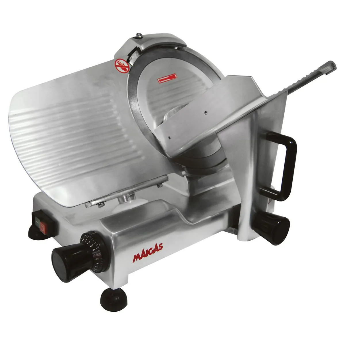 MAIGAS - Cortadora Fiambre 25 Cm 150 W Uso Comercial
