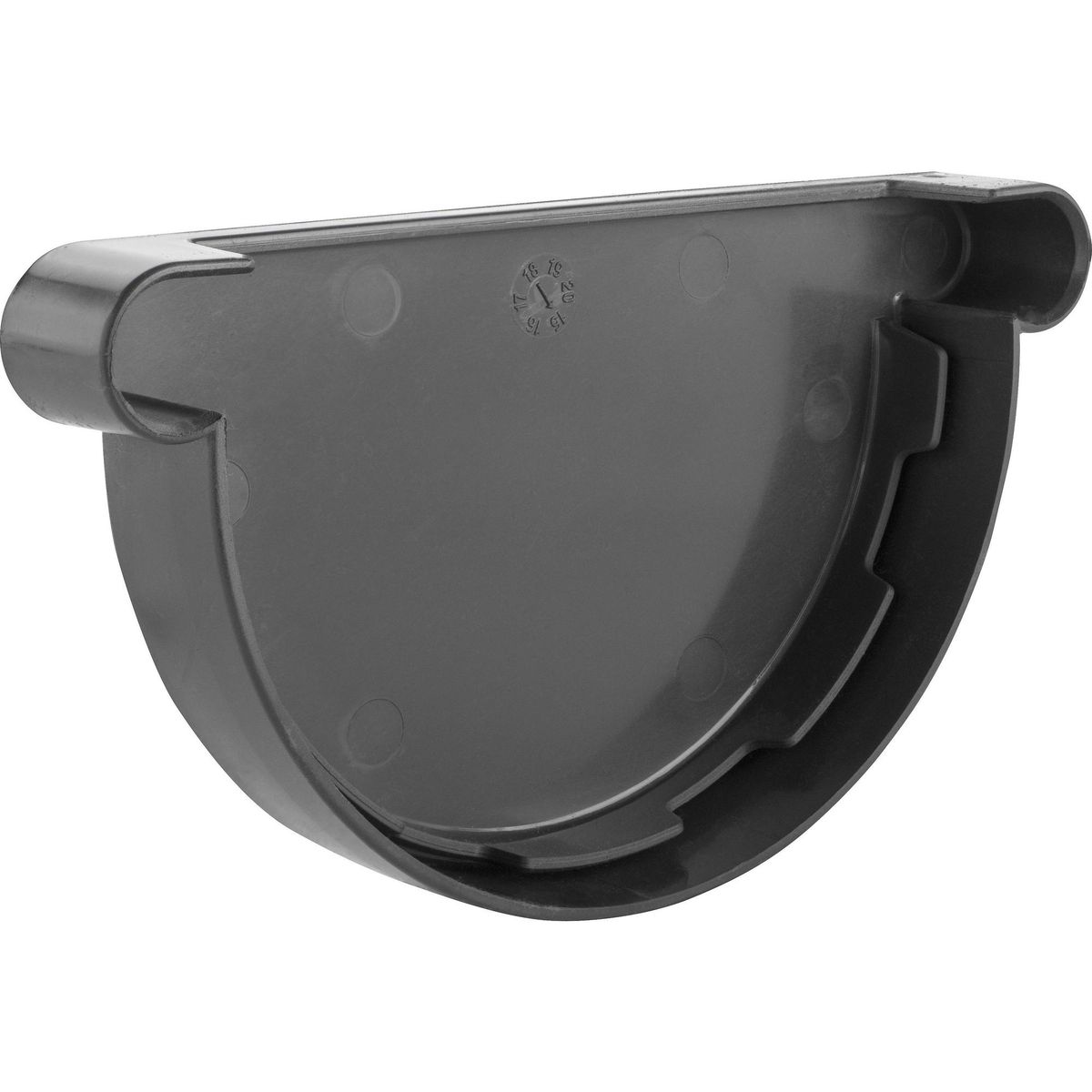 GENERICO - Tapa canaleta universal marrón P25