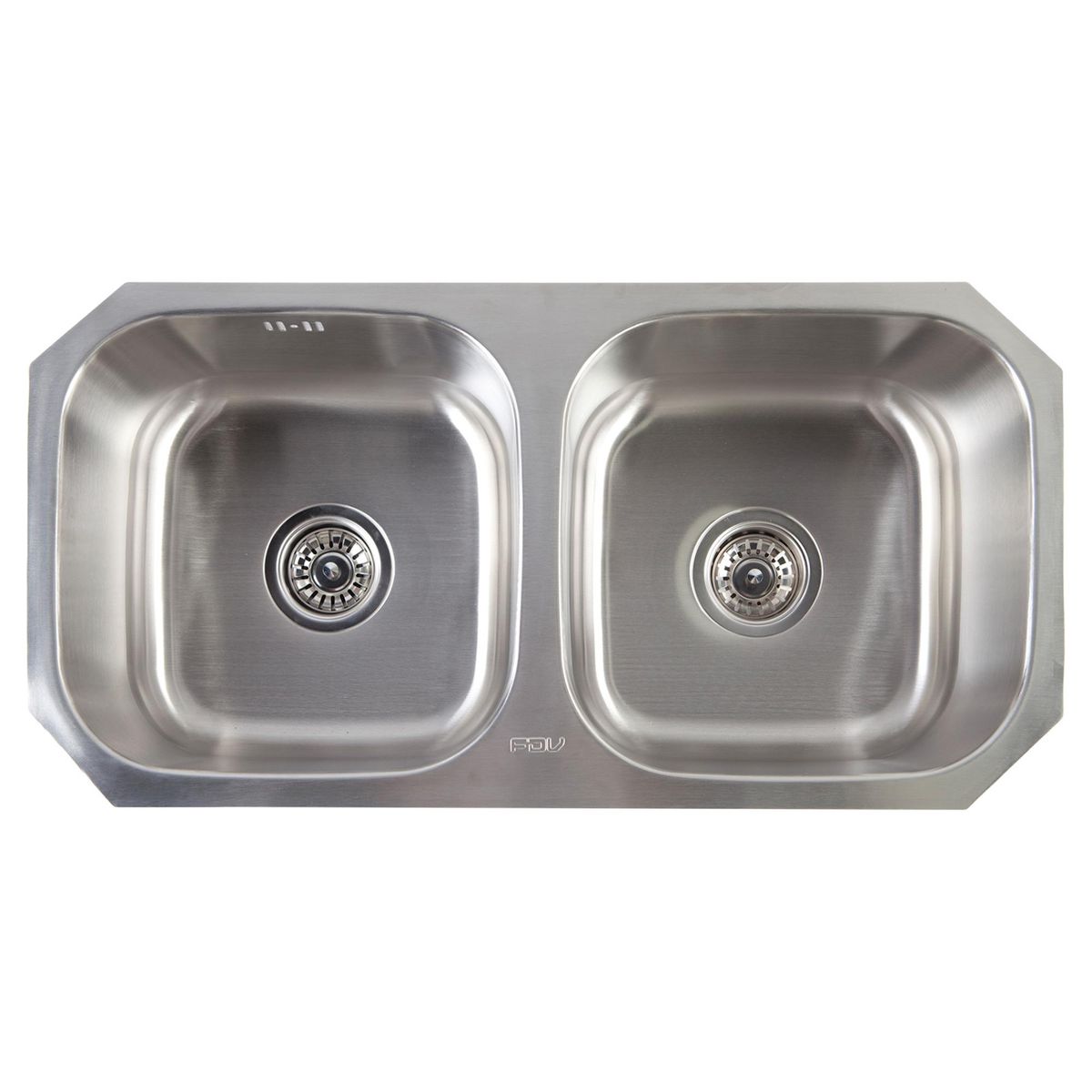 Fagor - Lavaplatos Bajo Cubierta 2 Cubeta(s) 41x20x78.5 cm Acero inoxidable