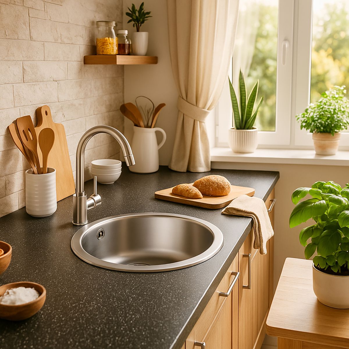 TEKA - Lavaplatos Empotrado 1 Cubeta(s) 45x19.5x45 cm Acero inoxidable