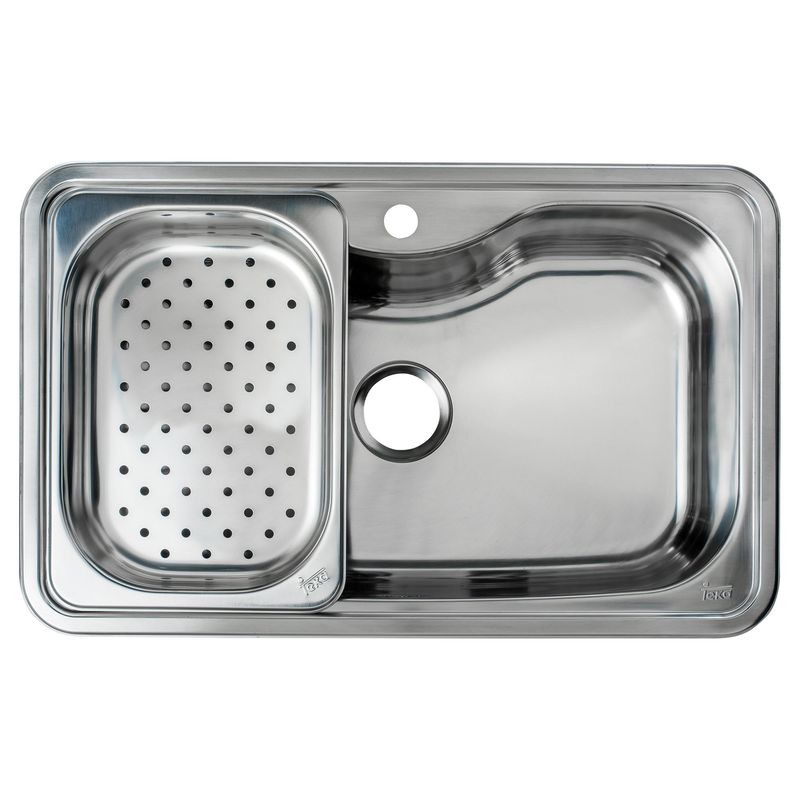 TEKA - Lavaplatos Empotrado 1 Cubeta(s) 79.5x22.5x49.5 cm Acero inoxidable