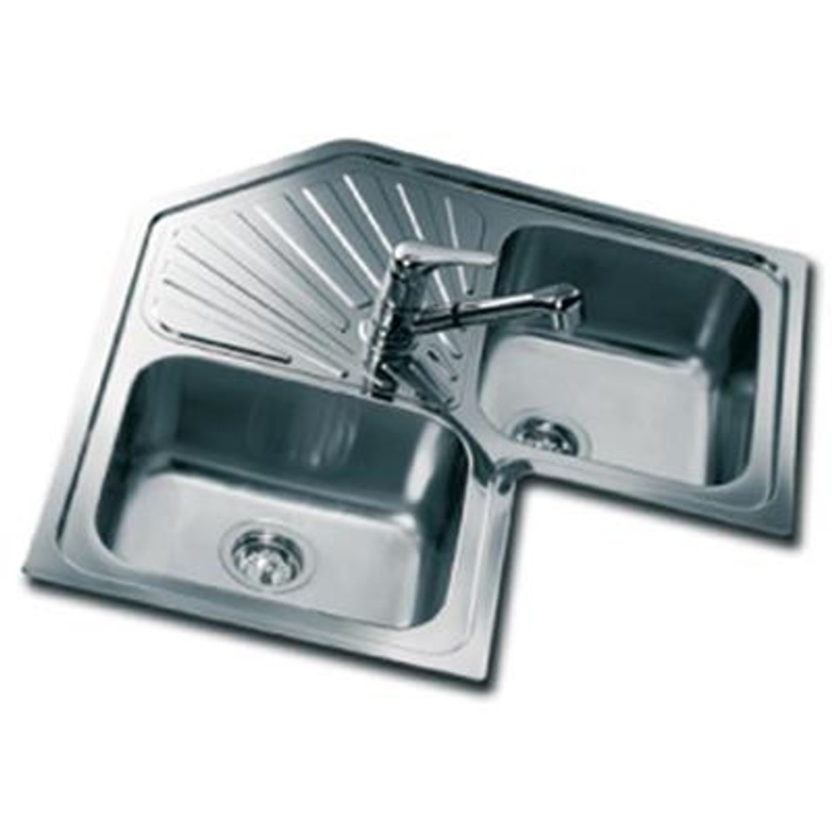 TEKA - Lavaplatos Empotrado 2 Cubeta(s) 83x22x50 cm Acero inoxidable