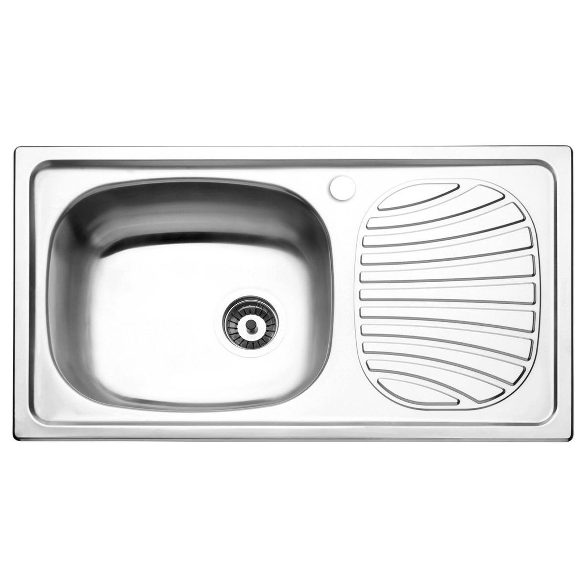 TRAMONTINA - Lavaplatos 1 Cubeta(s) 43.5x12.5x78 cm Acero inoxidable