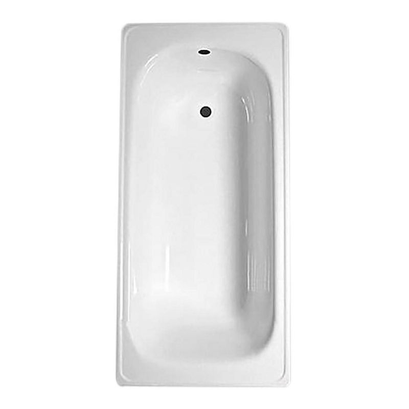 BLB - Tina Acero Estampado 130 x 70 cm Blanca