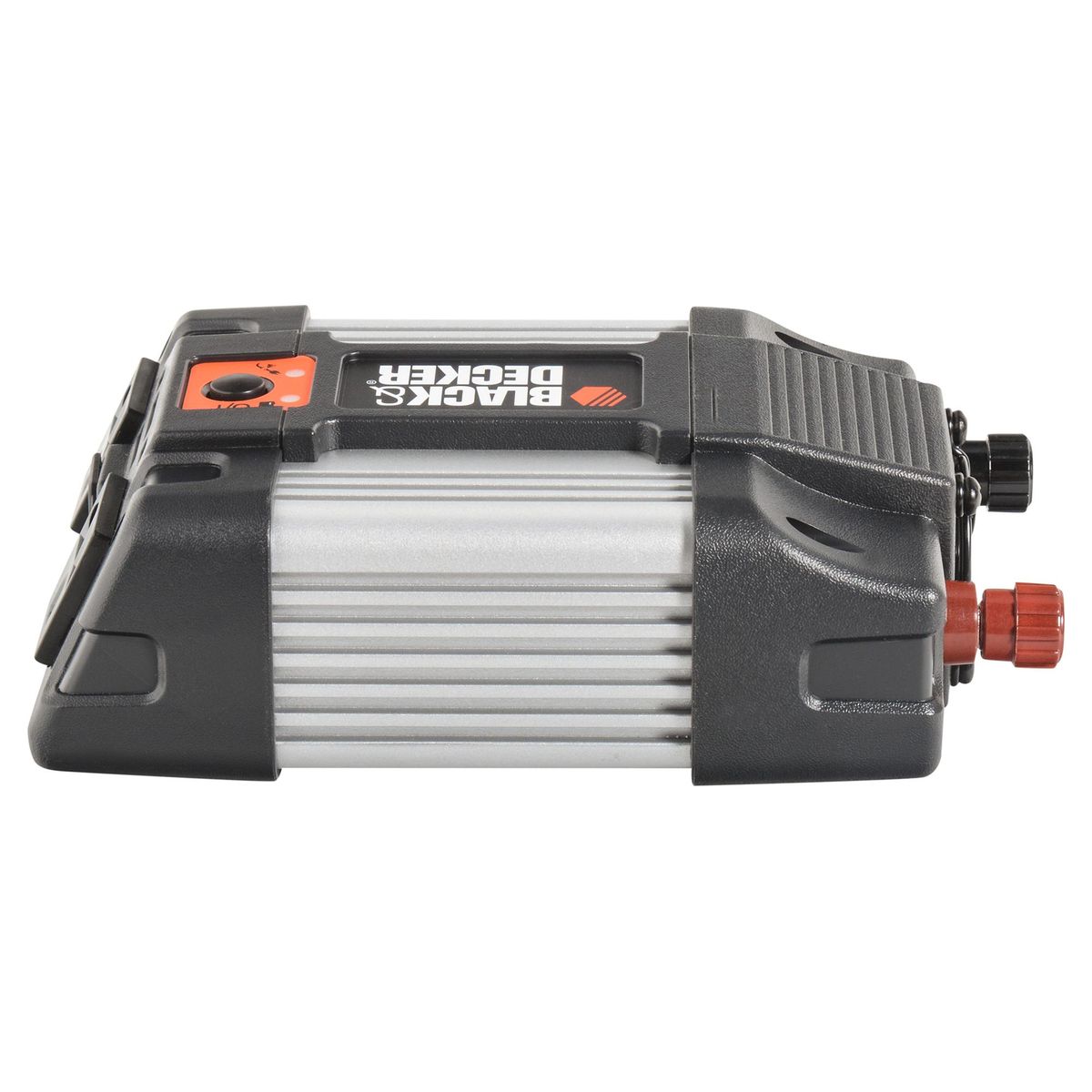 BLACK+DECKER - Inversor de corriente 12 V 400 W negro