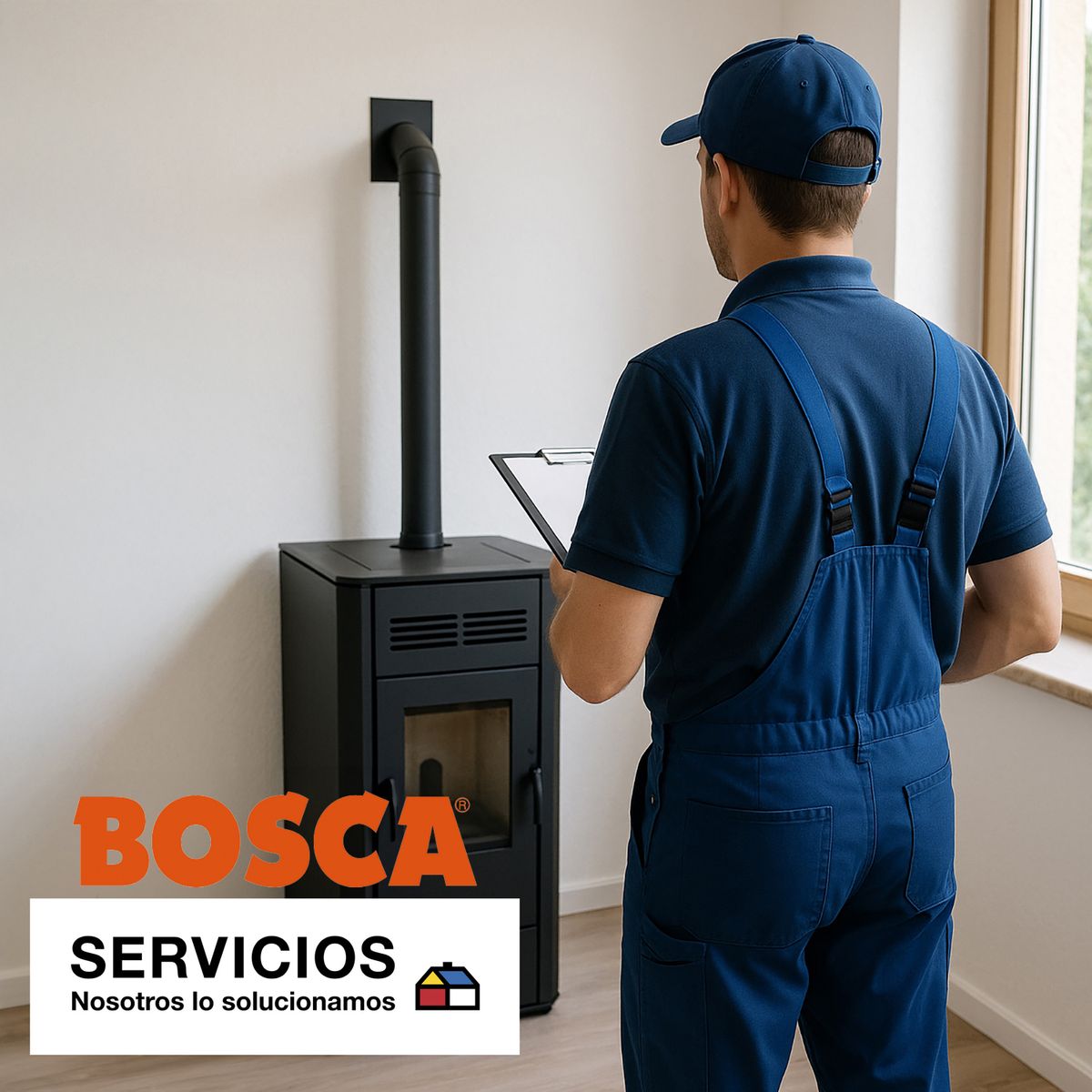 SERVICIOS HOGAR - Visita técnica para instalación pellet BOSCA