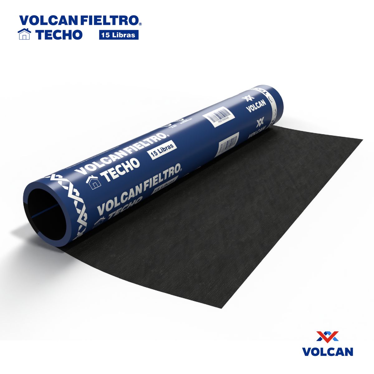 VOLCAN - 40 m2 15 lbs Fieltro liso