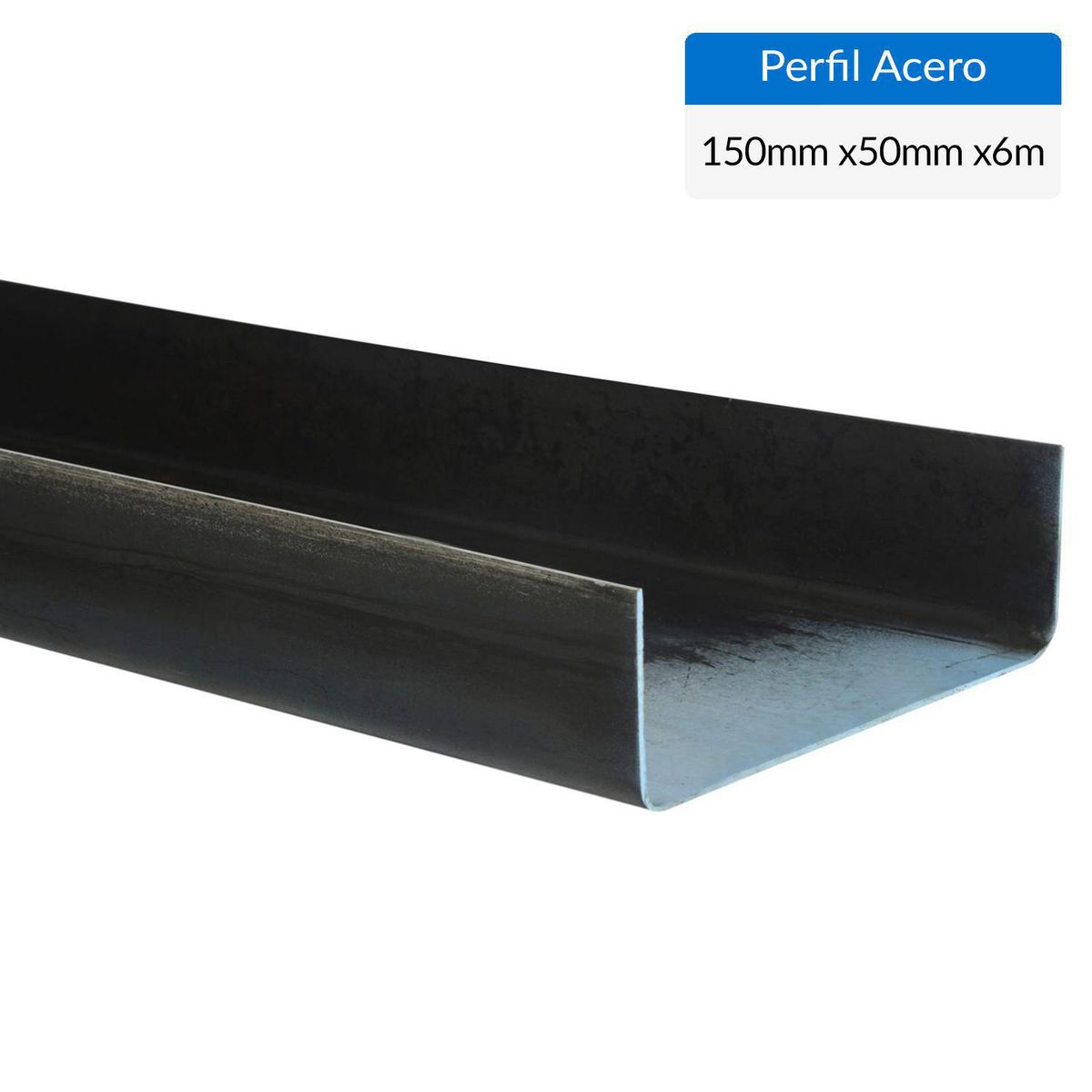 GENERICO - Perfil Canal Acero 150x50x2mm 6 m